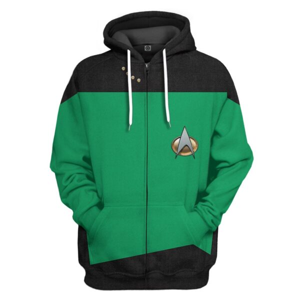 star trek the next generation 1987 1994 saint patrick day custom tshirt hoodie apparel pkiwl