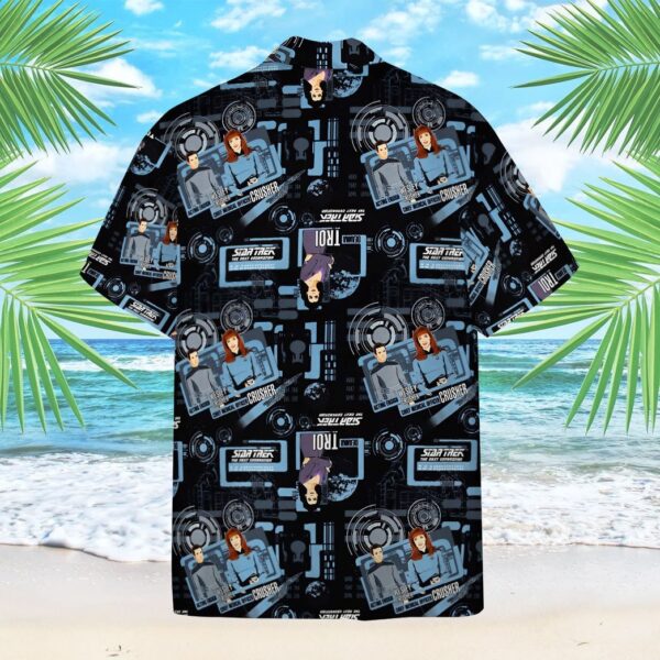 star trek the next generation blue team hawaiian shirt hawaiian shirts for men women custom hawaiian shirts guuhp
