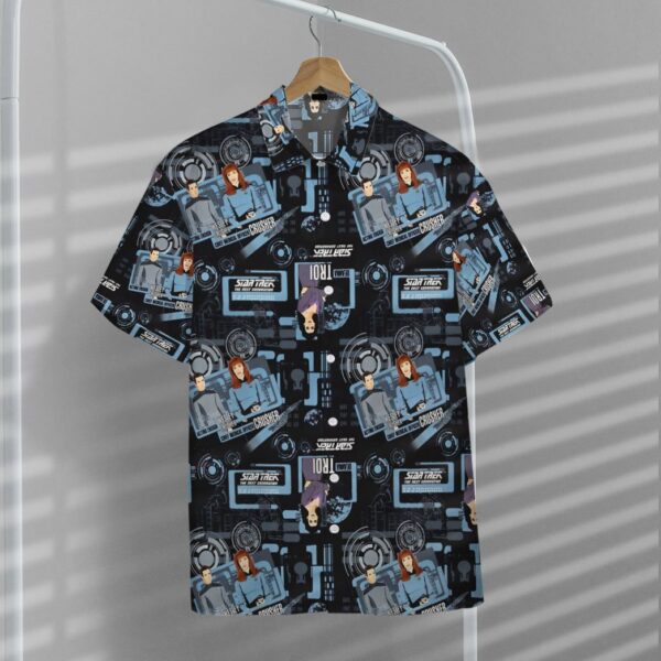 star trek the next generation blue team hawaiian shirt hawaiian shirts for men women custom hawaiian shirts yvufu