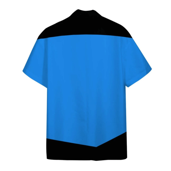 star trek the next generation blue uniform hawaiian shirt hawaiian shirts for men women custom hawaiian shirts pfrth