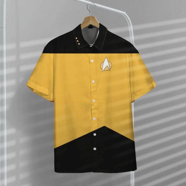 star trek the next generation yellow uniform hawaiian shirt hawaiian shirts for men women custom hawaiian shirts mhxw4