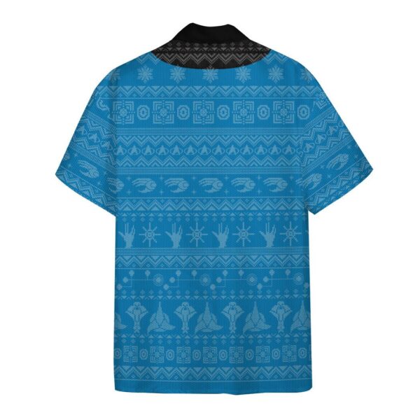 star trek the original series 1966 1969 blue ugly christmas hawaiian shirt hawaiian shirts for men women custom hawaiian shirts qgcqi