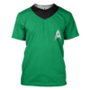 star trek the original series 1966 1969 saint patrick day custom tshirt hoodie apparel f347s