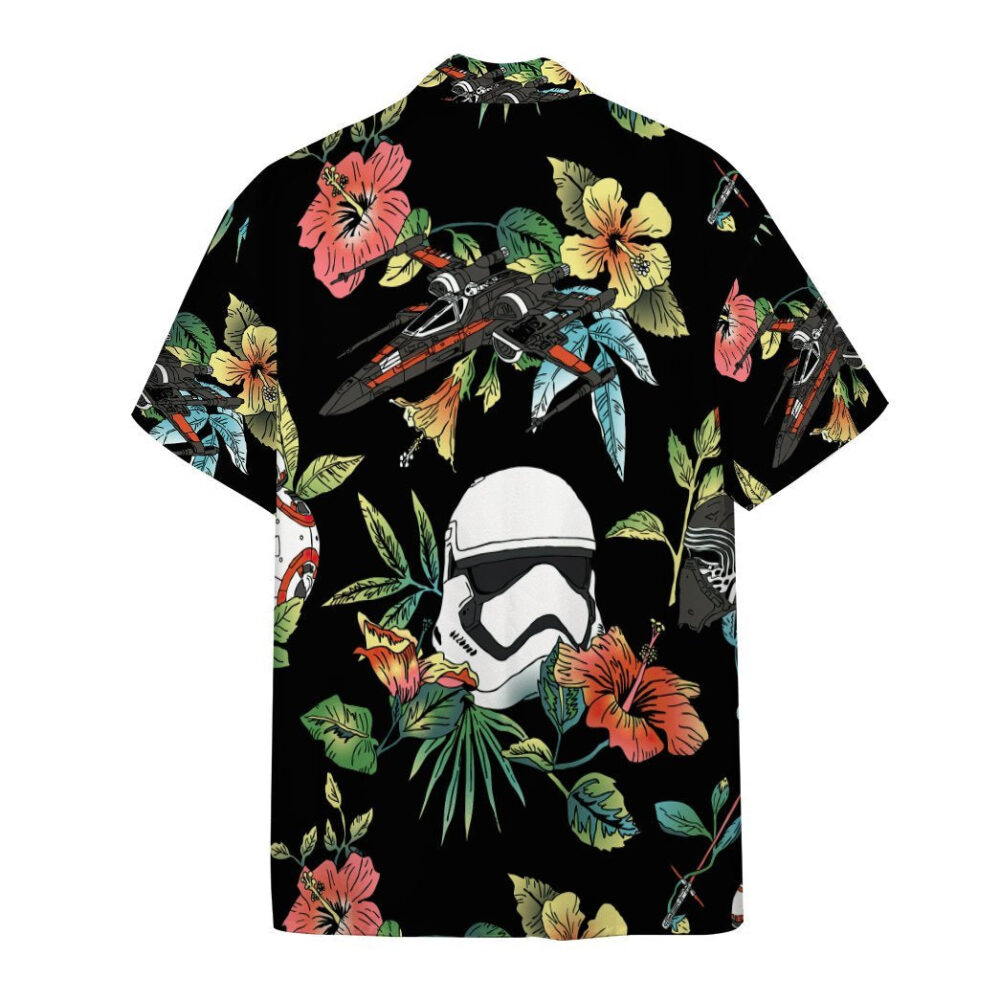 Star Wars Hawaiian Shirt |  Black Hawaiian Shirts HW023