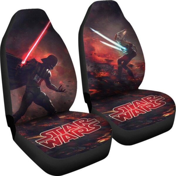 star wars movie car seat covers ahsoka tano vs darth vader fighting seat covers swcsc41 rmytg