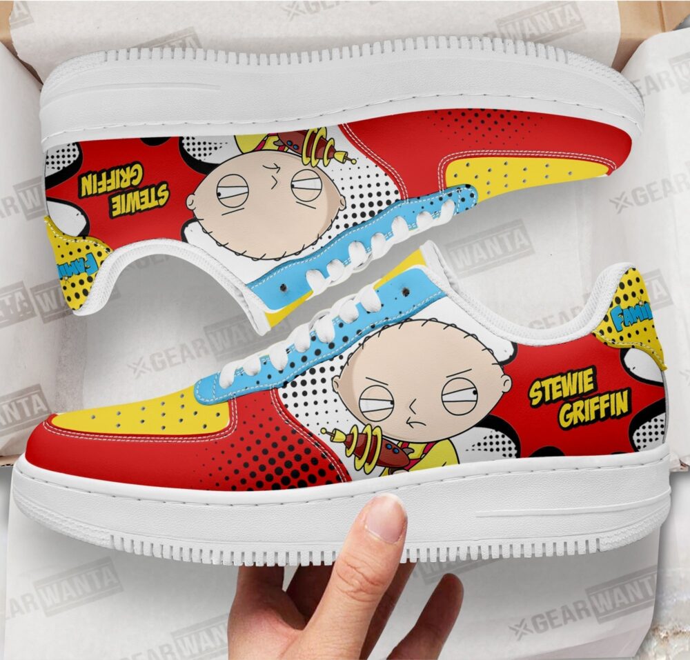 Stewie Griffin Family Guy Sneakers Custom Cartoon Shoes