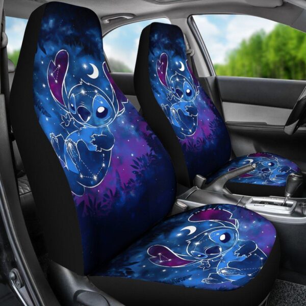 stitch galaxy car seat covers dn cartoon fan gift sdcsc29 dkkr2