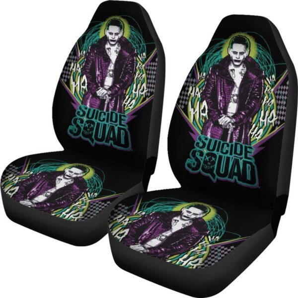 suicide squad car seat covers joker villains movie fan gift 2apes