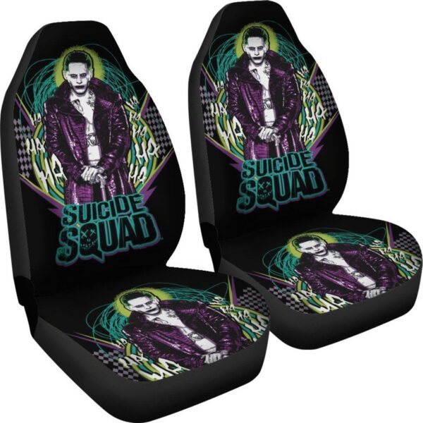 suicide squad car seat covers joker villains movie fan gift sccwy