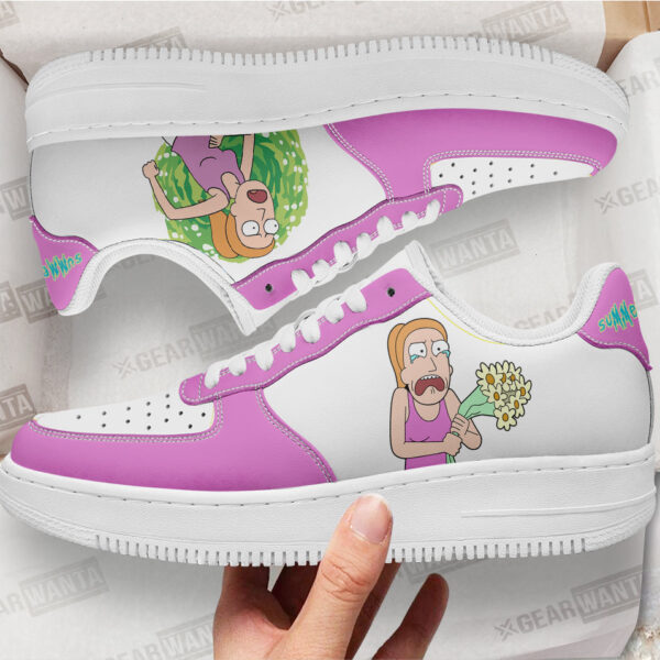 summer smith rick and morty custom sneakers d5y0h