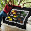 symbols harry potter quilt blanket bedding decor idea 1wilb
