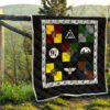 symbols harry potter quilt blanket bedding decor idea gojhu