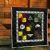 symbols harry potter quilt blanket bedding decor idea o5ytz