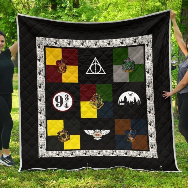 Symbols Harry Potter Quilt Blanket Bedding Decor Idea Symbols Harry Potter Quilt Blanket Bedding Decor Idea