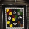 symbols harry potter quilt blanket bedding decor idea vsocd