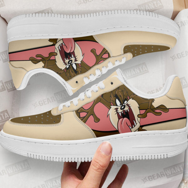 tasmanian custom cartoon sneakers wdebk