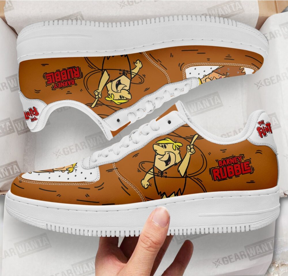 The Flintstones Barney Rubble Sneakers Custom