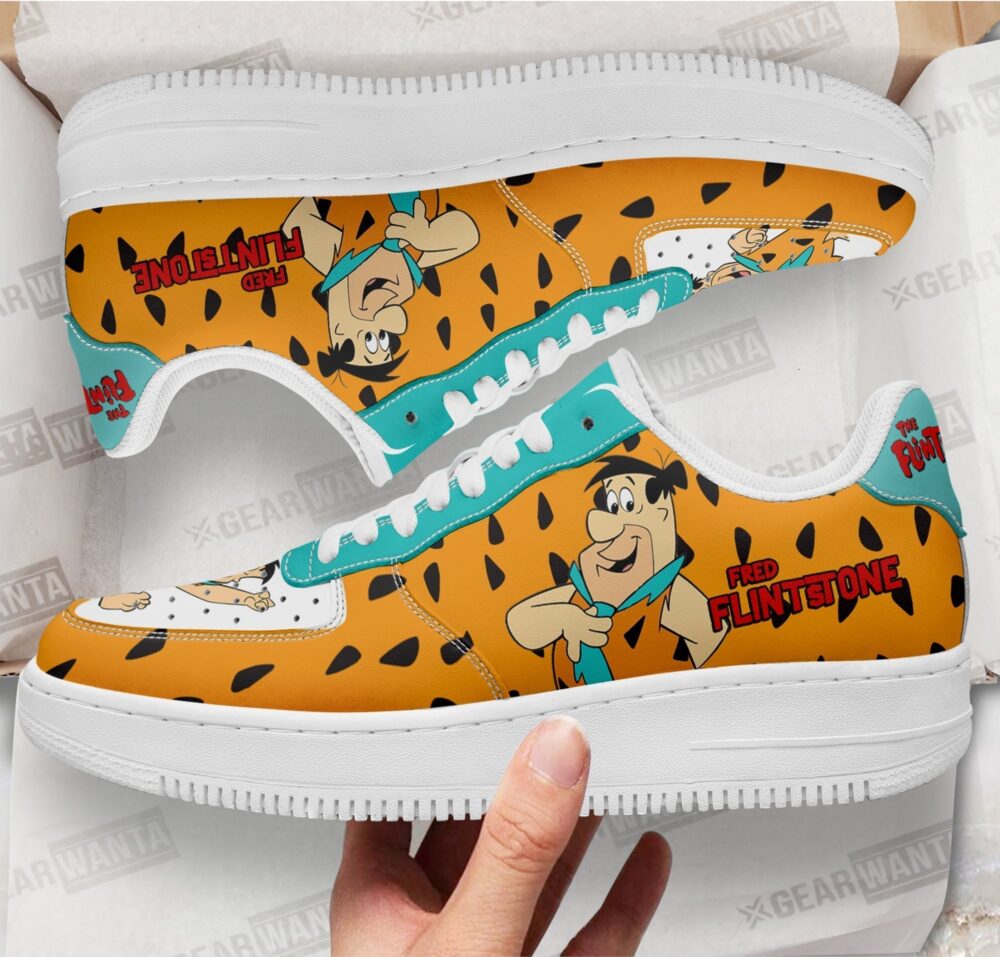 The Flintstones Fred Flintstone Sneakers Custom