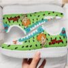 the flintstones pebbles flintstone sneakers custom peaxn