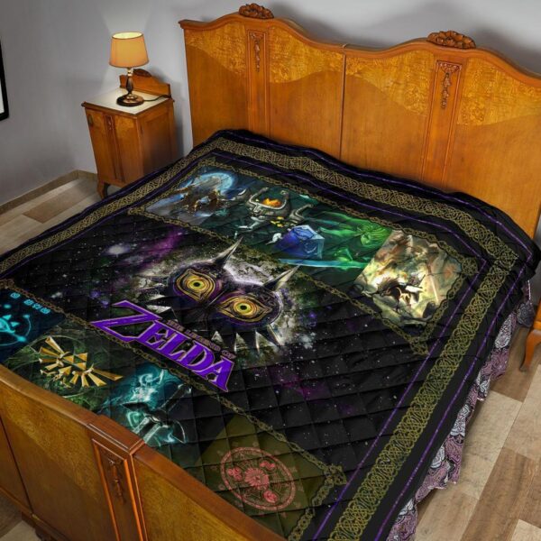 the legend of zelda majoras mask quilt blanket gift idea ryzos