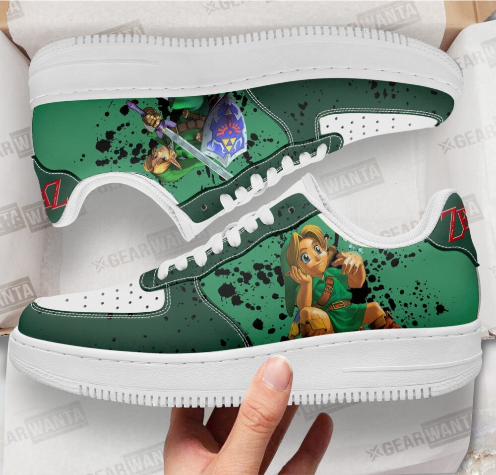 The Legend of Zelda Sneakers Custom For Gamer Shoes