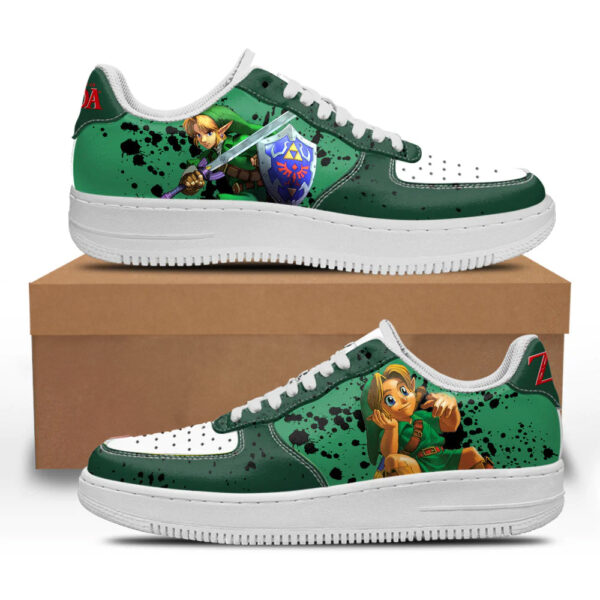 The Legend of Zelda Sneakers Custom For Gamer Shoes The Legend of Zelda Sneakers Custom For Gamer Shoes