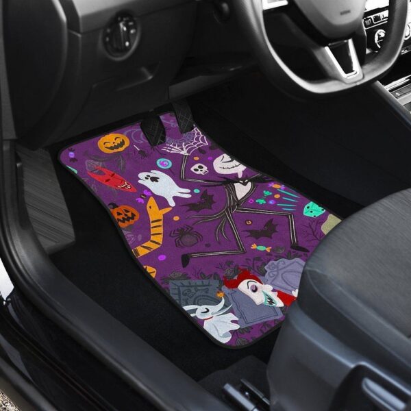 the nightmare before christmas car floor mats nbc characters patterns car mats nbcfm09 d1etn