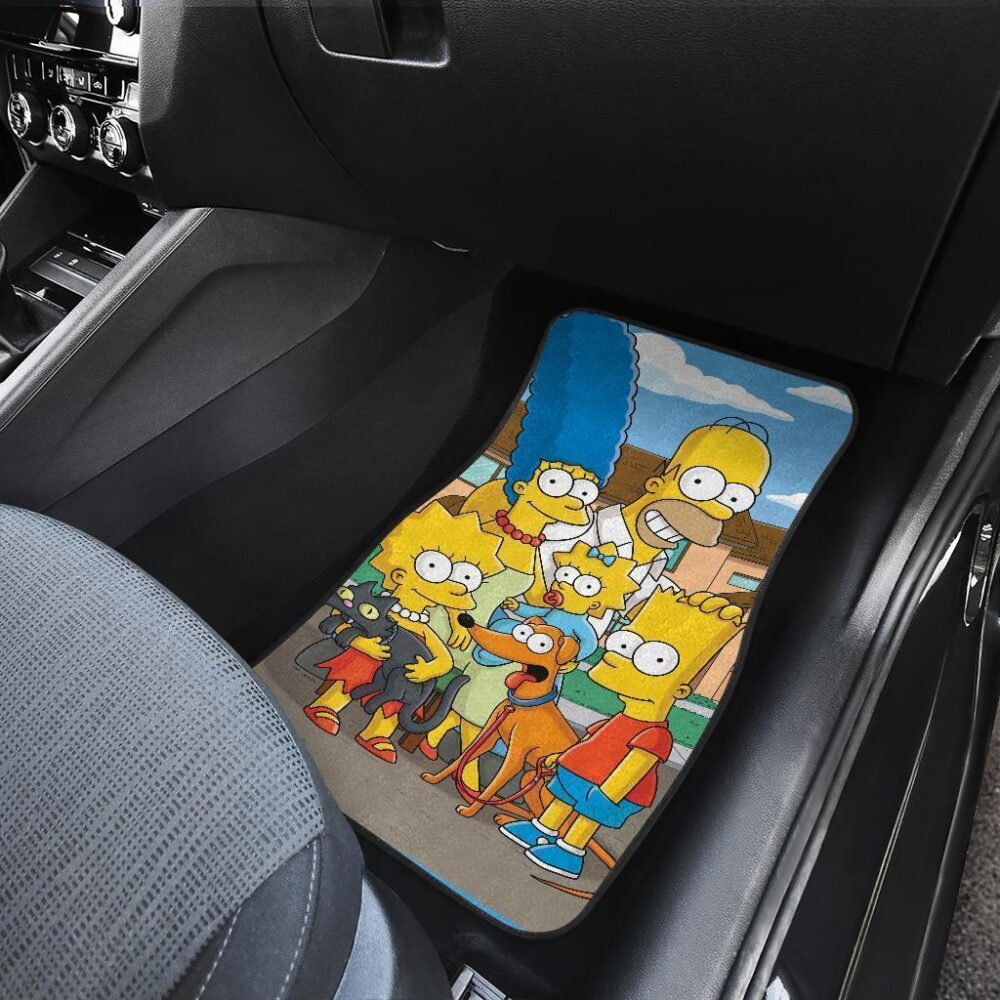 The Simpsons TV Cartoon Car Floor Mats