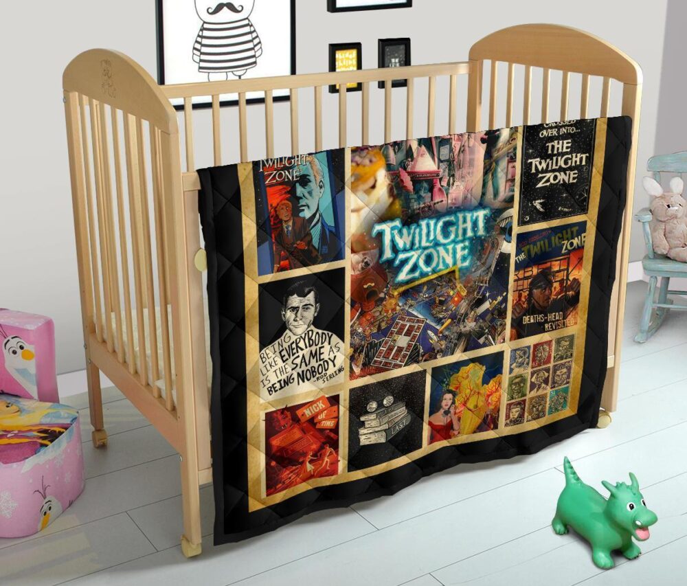 The Twilight Zone Quilt Blanket TV Show Fan Gift Idea