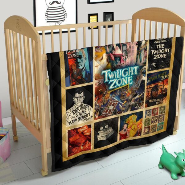 the twilight zone quilt blanket tv show fan gift idea xi5vq