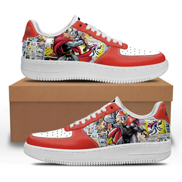 Thor Sneakers Custom Superhero Comic Shoes Thor Sneakers Custom Superhero Comic Shoes