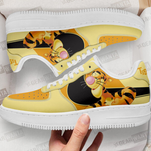 tigger custom cartoon sneakers for fans r5zac