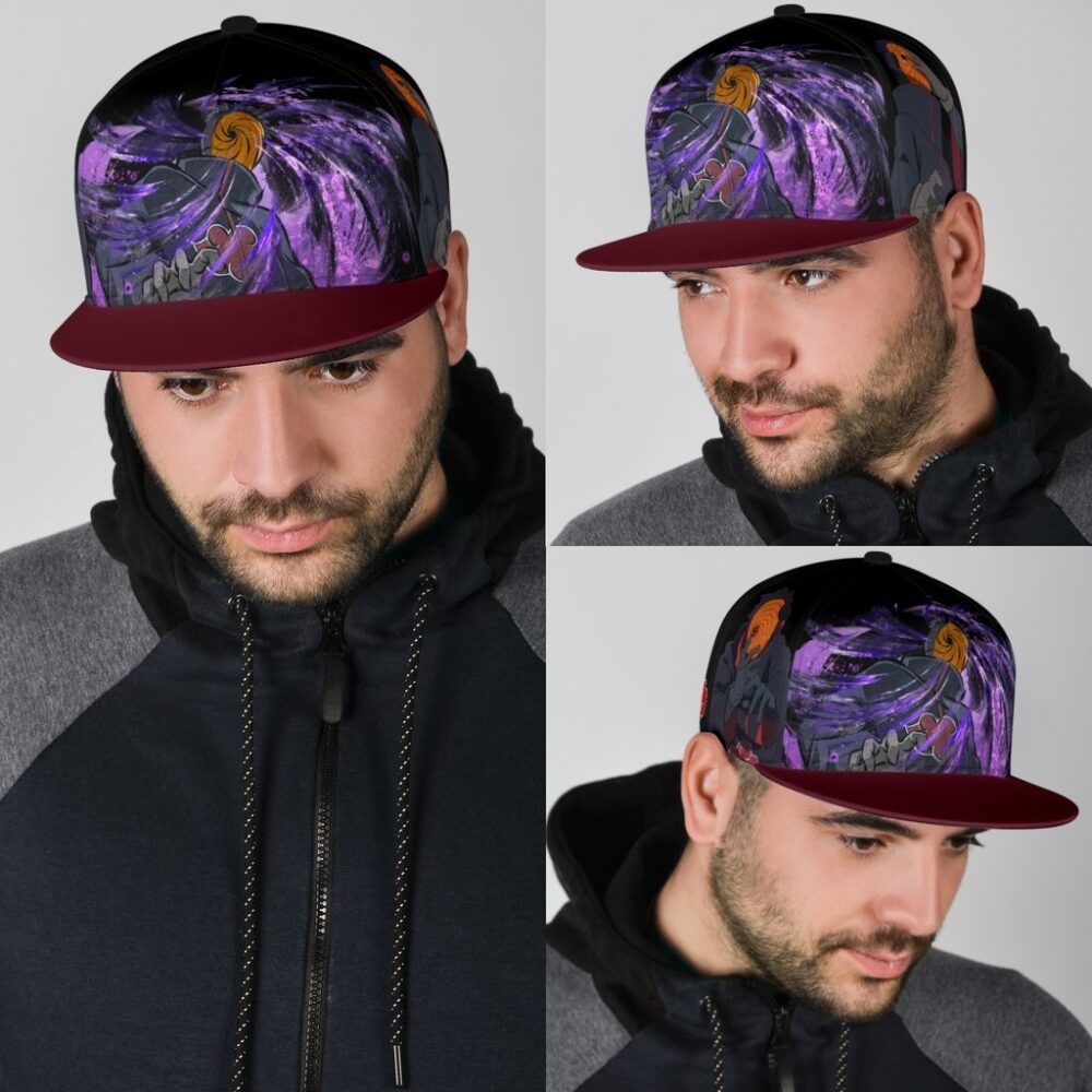 Tobi Snapback Hat Naruto Custom Anime Hat