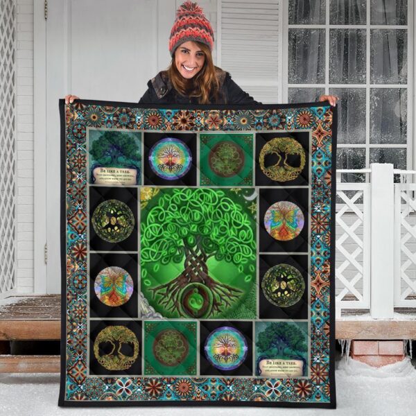 tree of life quilt blanket gift idea for earth lover 1cbfm