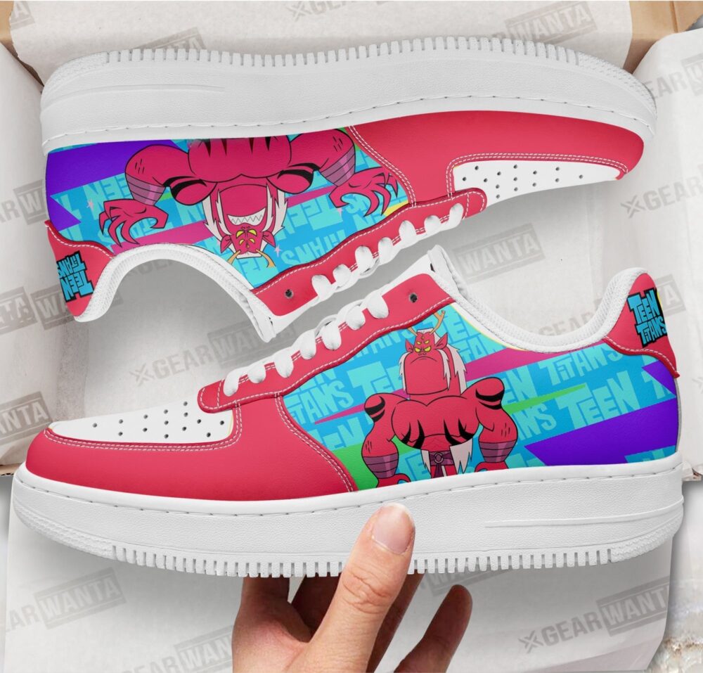 Trigon Sneakers Custom Teen Titan Go Cartoon Shoes