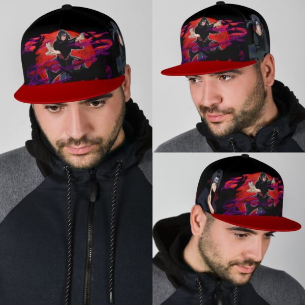 uchiha itachi snapback hat naruto custom anime hat f4tjn