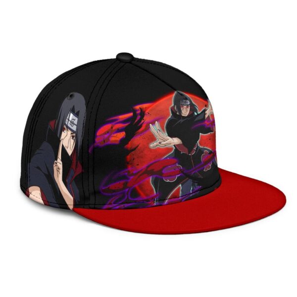 uchiha itachi snapback hat naruto custom anime hat k01ir