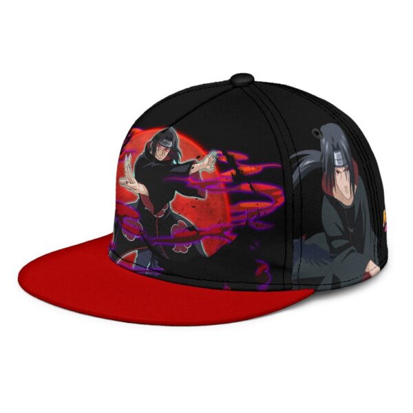 uchiha itachi snapback hat naruto custom anime hat q1apf