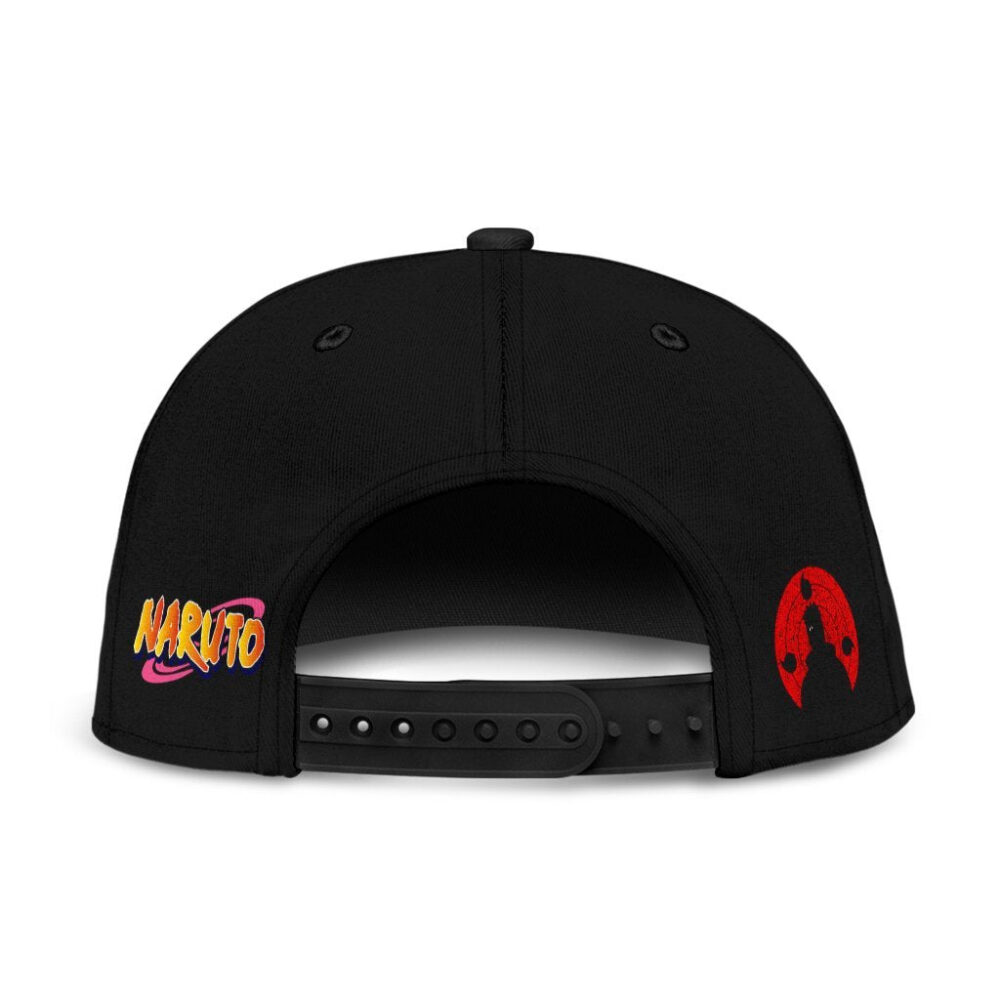 Uchiha Obito Snapback Hat Naruto Custom Anime Hat