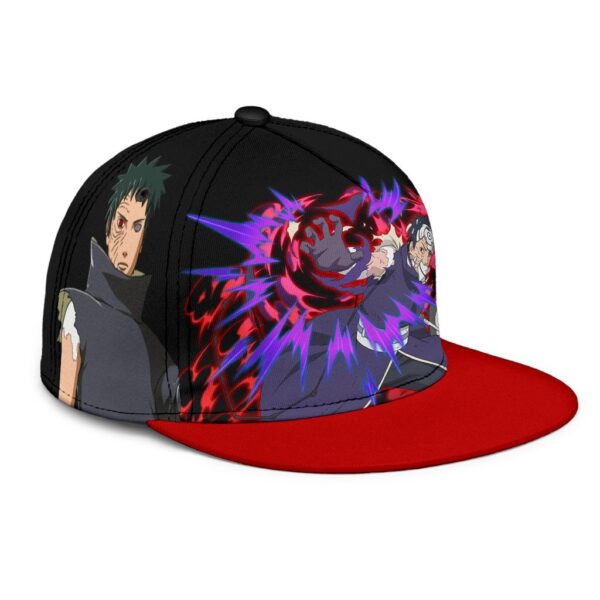 uchiha obito snapback hat naruto custom anime hat exnvo