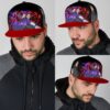 uchiha obito snapback hat naruto custom anime hat wblel