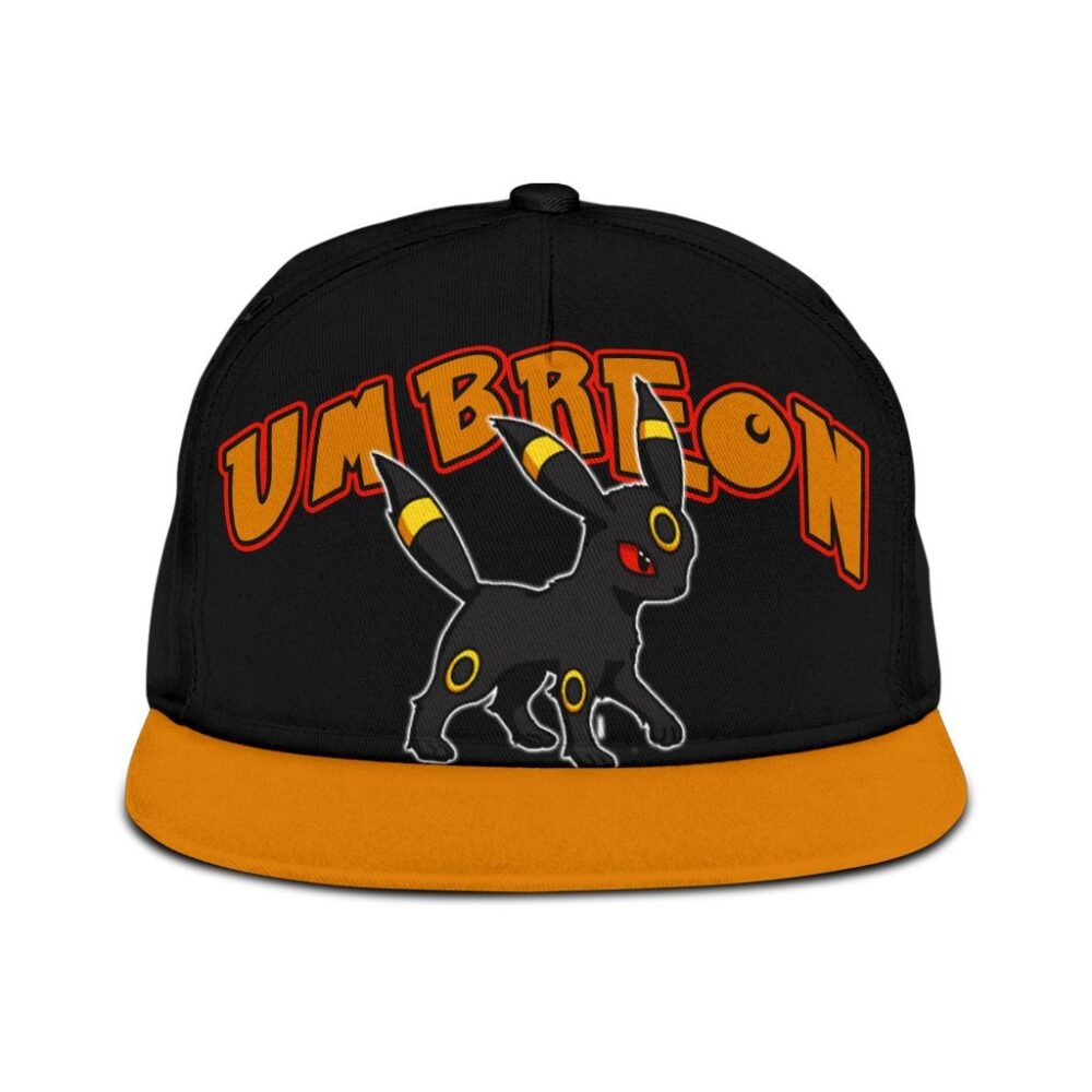 Umbreon Snapback Hat Anime Fan Gift Idea