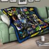 valentino rossi quilt blanket for motogp fan gift idea tebq6