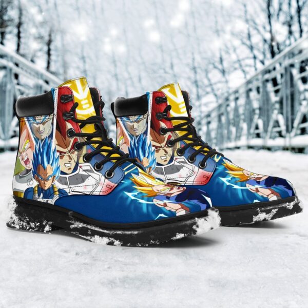 vegeta dragon ball all season boots casual shoes vegan leather anime custom boot shoes tb158 6rb70