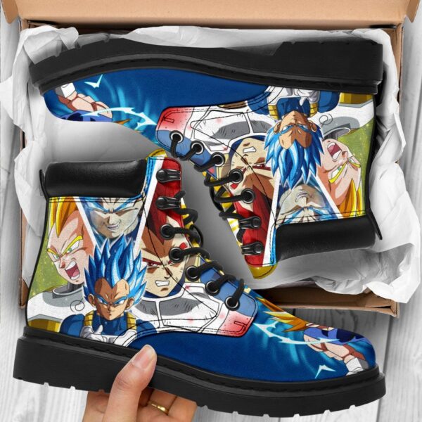 vegeta dragon ball all season boots casual shoes vegan leather anime custom boot shoes tb158 go84q