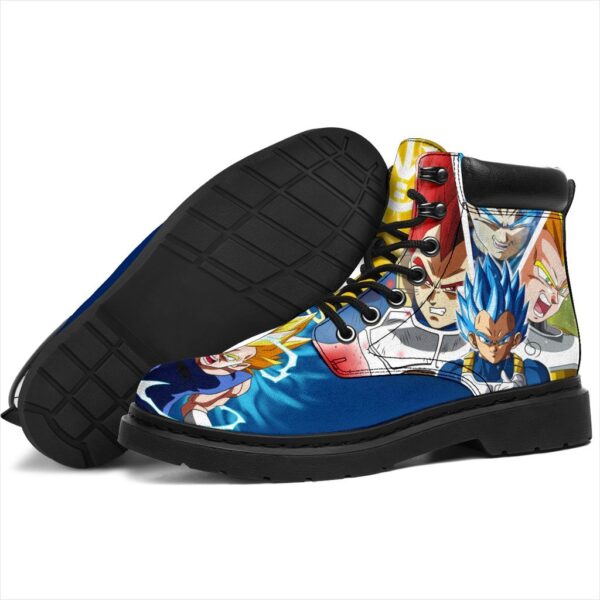 vegeta dragon ball all season boots casual shoes vegan leather anime custom boot shoes tb158 mtsmw
