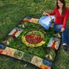 viking style tree of life quilt blanket gift idea gxtbk
