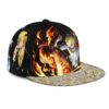 vinsmoke sanji snapback hat one piece anime fan gift dolsb