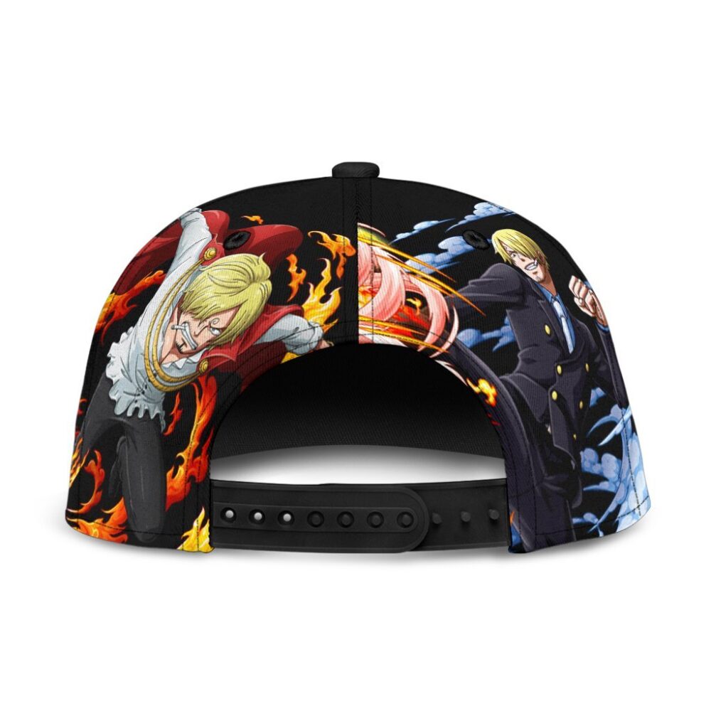 Vinsmoke Sanji Snapback Hat One Piece Anime Fan Gift