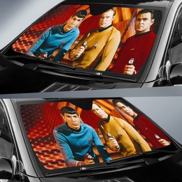 vintage star trek auto sun shade ir6ns